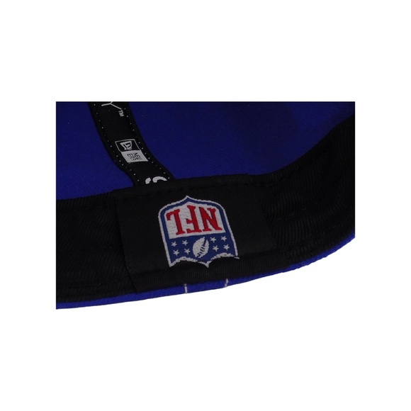 New Era Seattle Seahawks Hat Cap 9Forty NFL Adjustable Blue With White Stitching - Picture 8 of 10